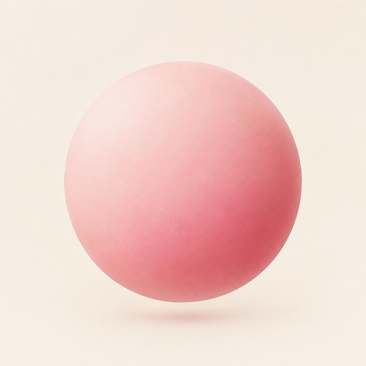 Abstract pink form used in Atelier 9 seasonal campaign